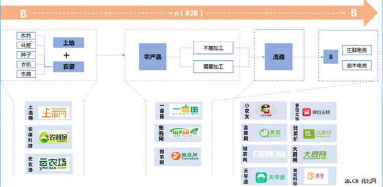 农业B2B电商发展现状