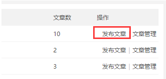发布文章